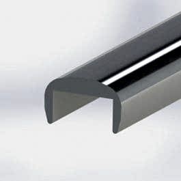 Aluminum edge profile